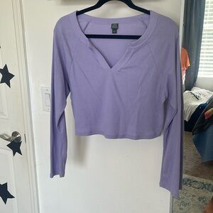 Purple long sleeve